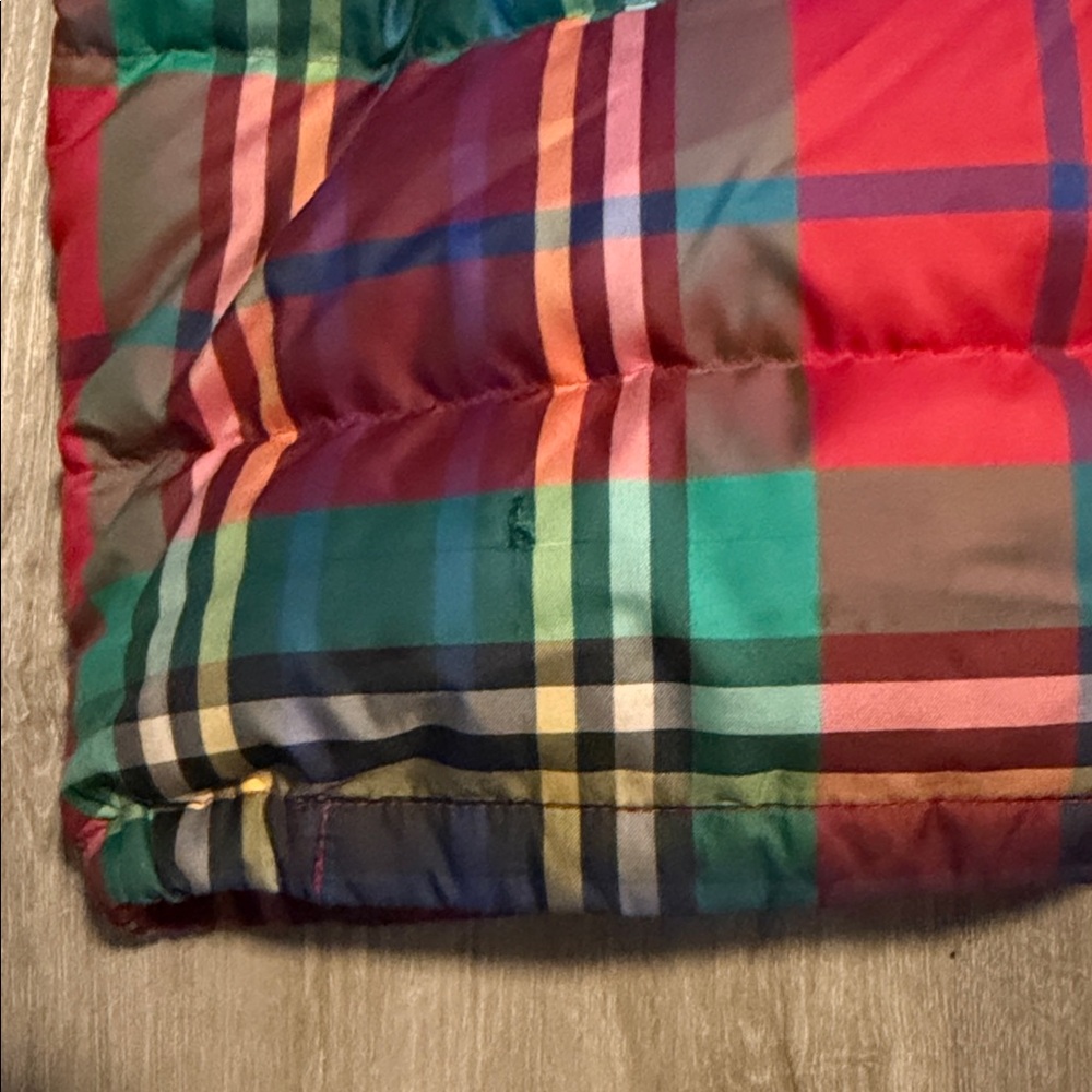 Polo Ralph Lauren Boys plaid check down filled jacket Size Small 5T - Picture 8 of 8